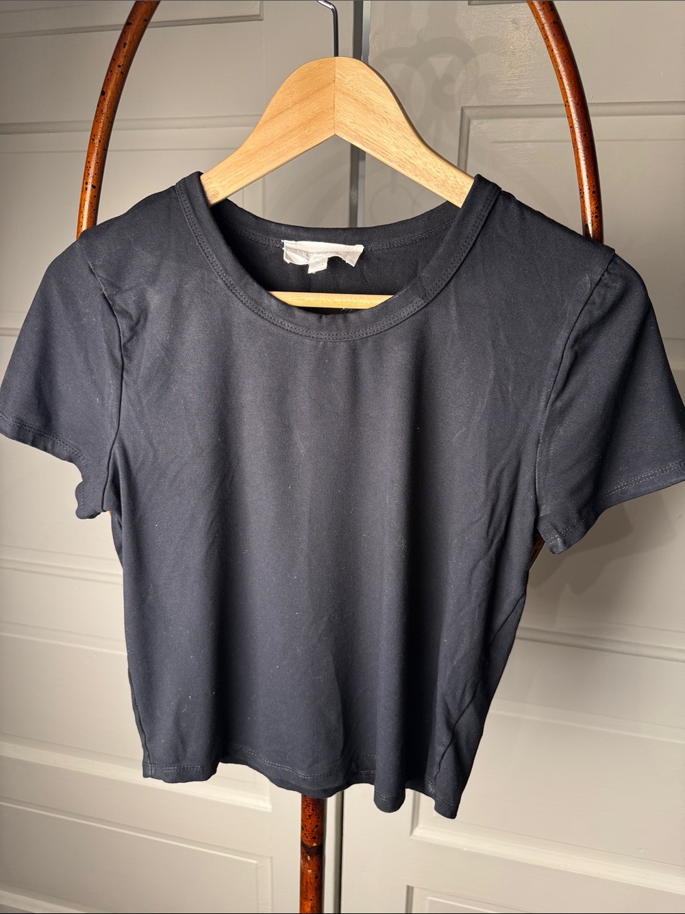 Sage and stone Classic Black Crewneck Women's Tee